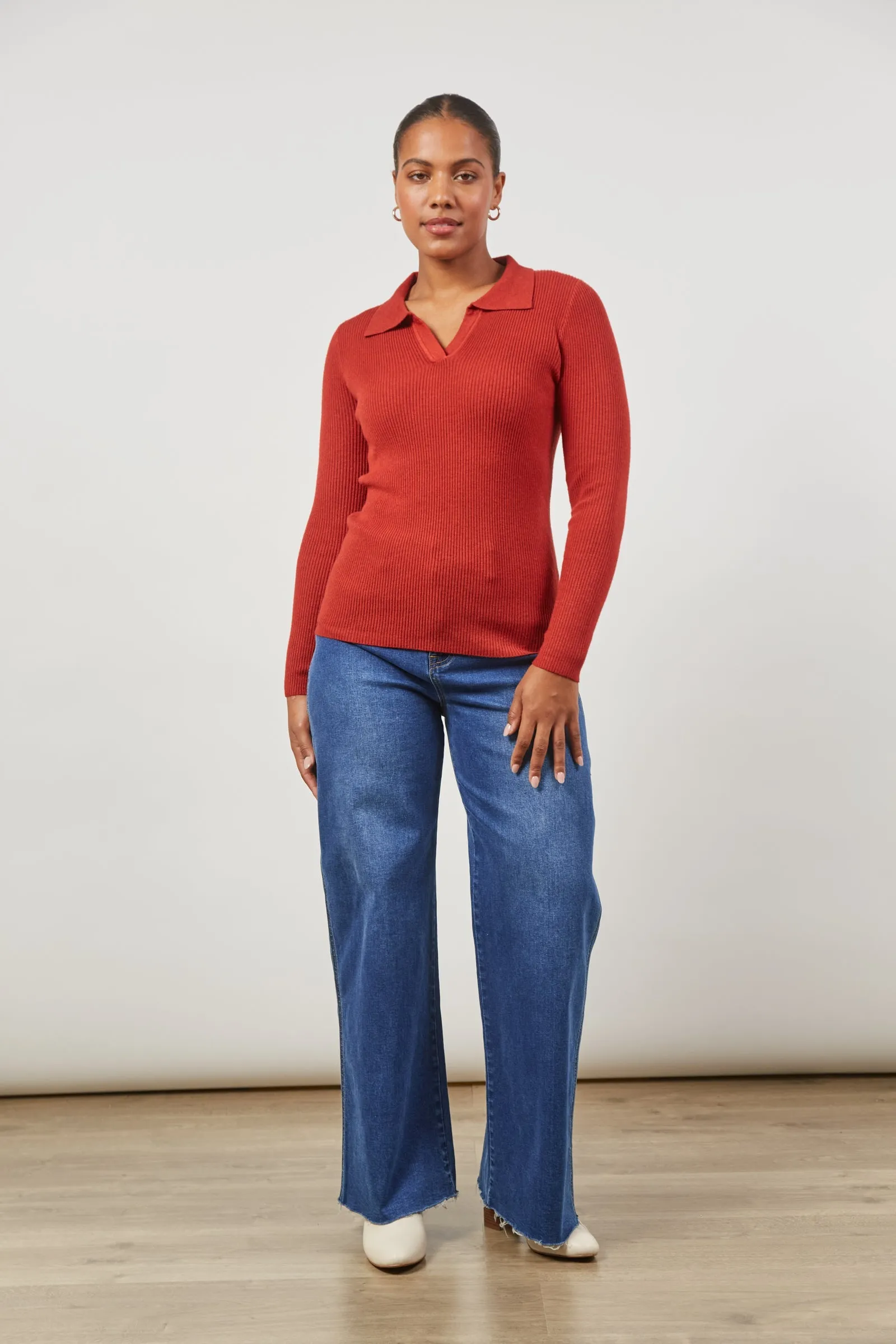 Cosmo Knit Top - Picante