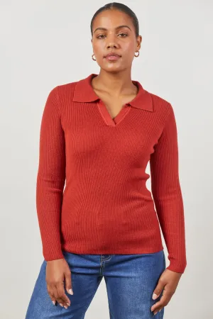 Cosmo Knit Top - Picante