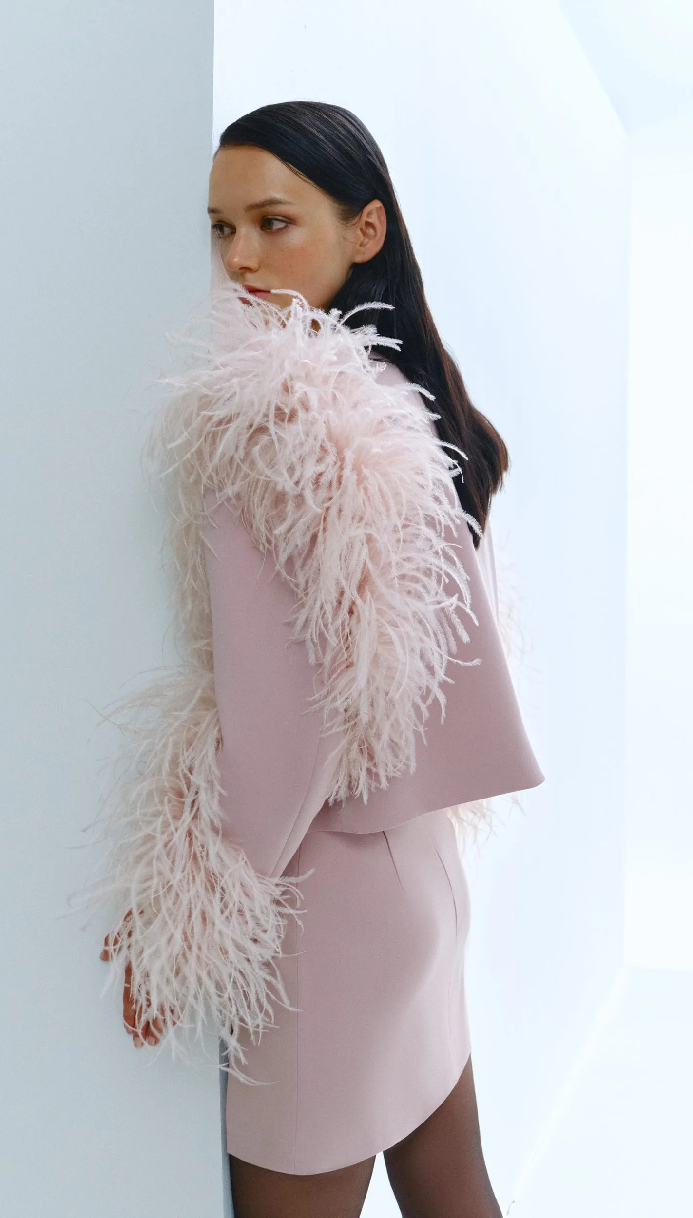 Couture jacket rose