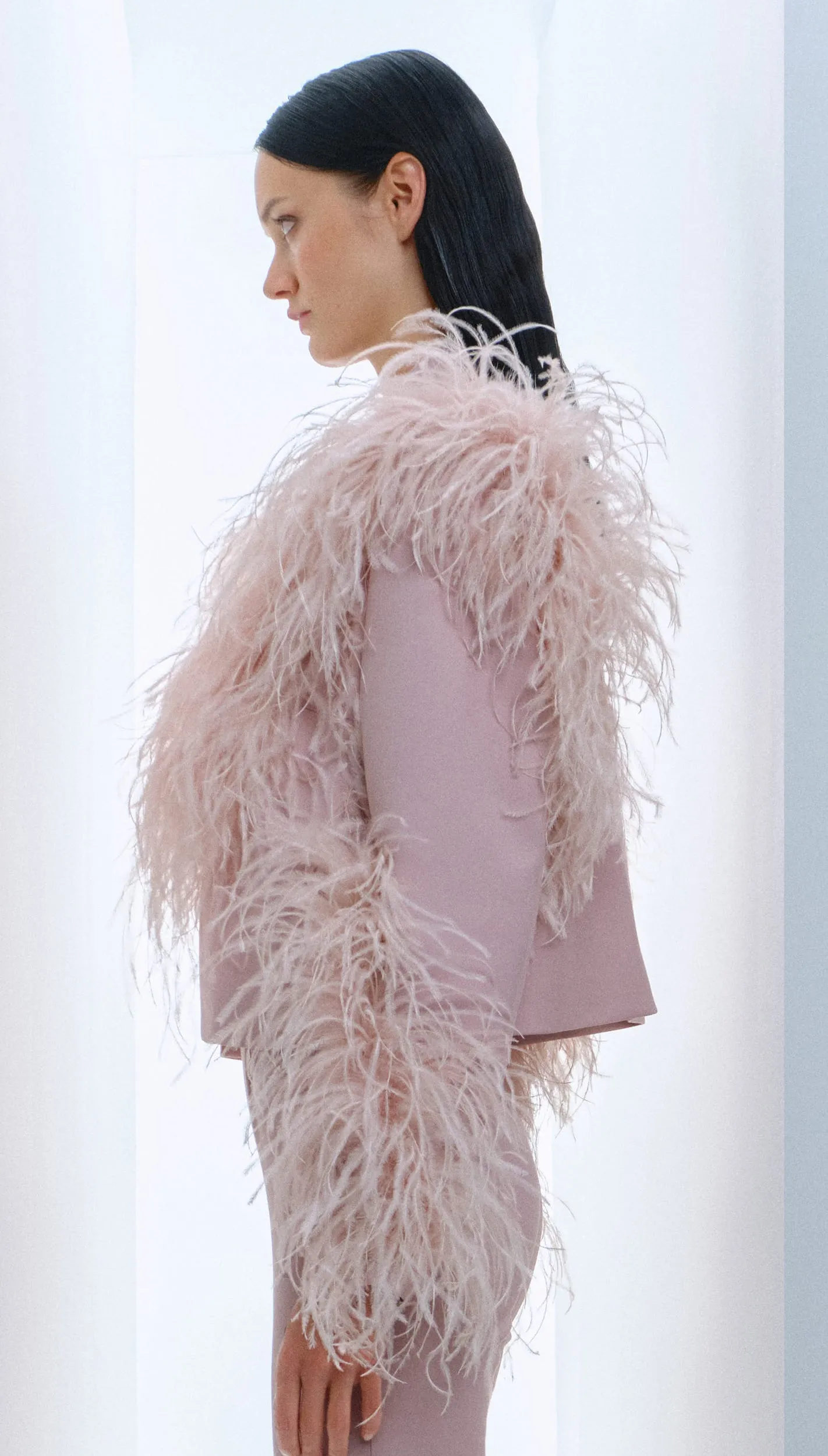 Couture jacket rose