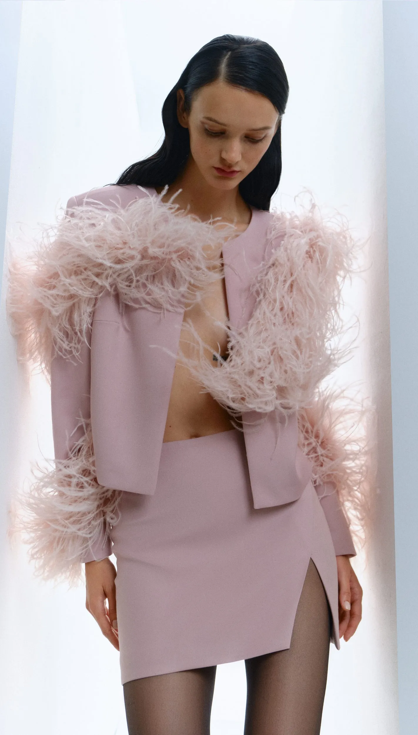 Couture jacket rose