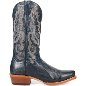 Dan Post Men’s Calvin Blue 13” Toe Shape 7 Leather Boot