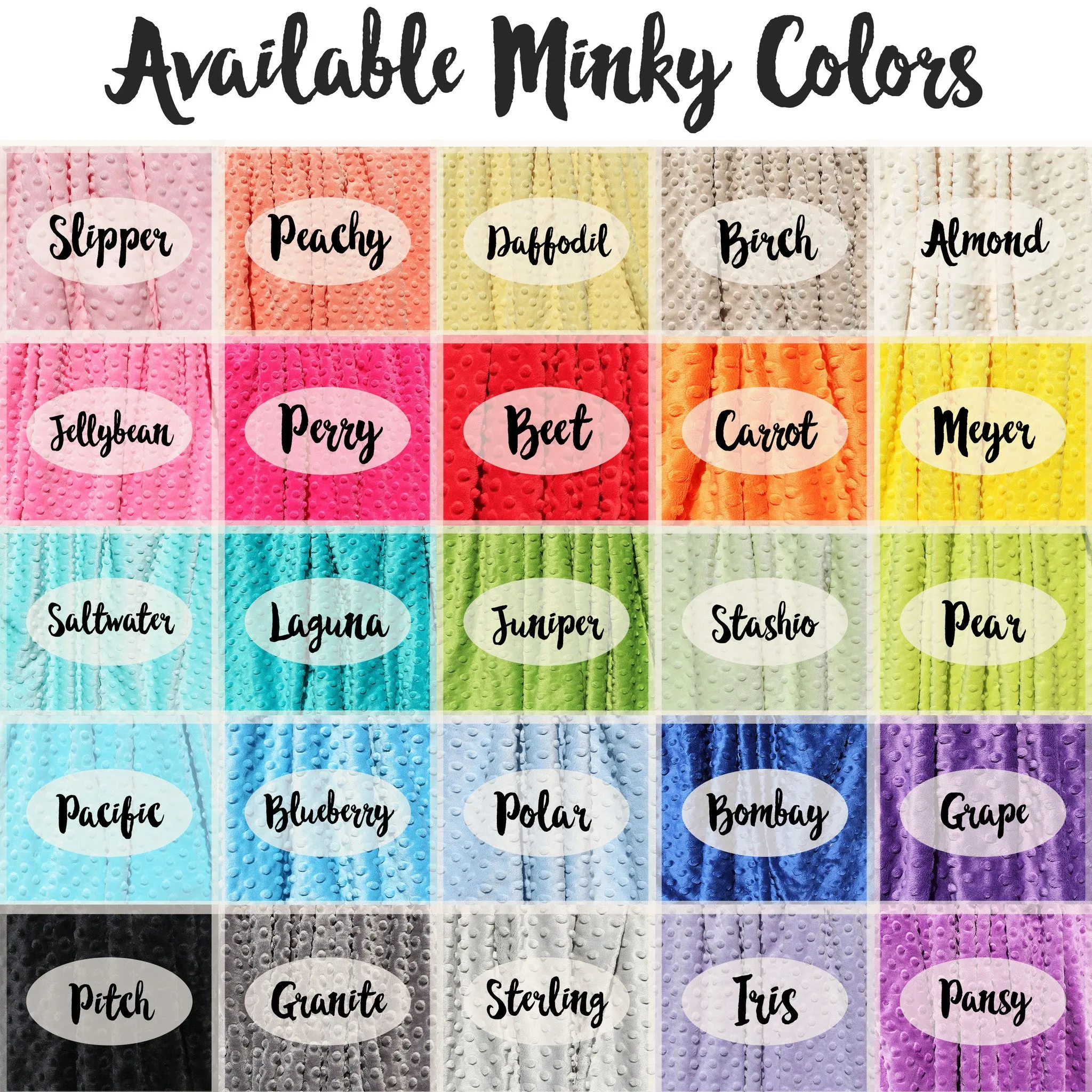 Double Minky Blanket - Feathers