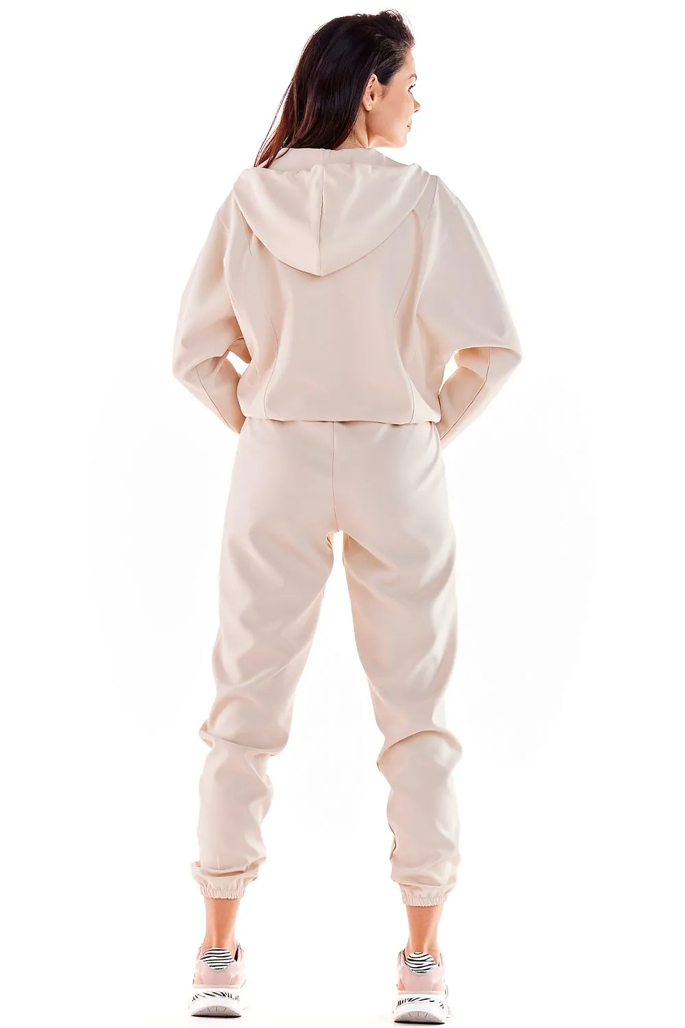 Draped Loose-Fit Luxe Trousers