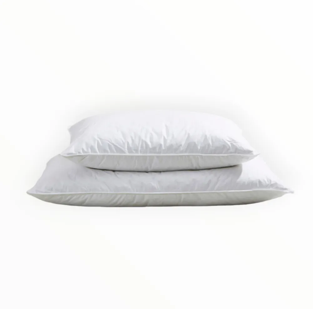 Duck Feather King Pillows 50x90 White 1300G