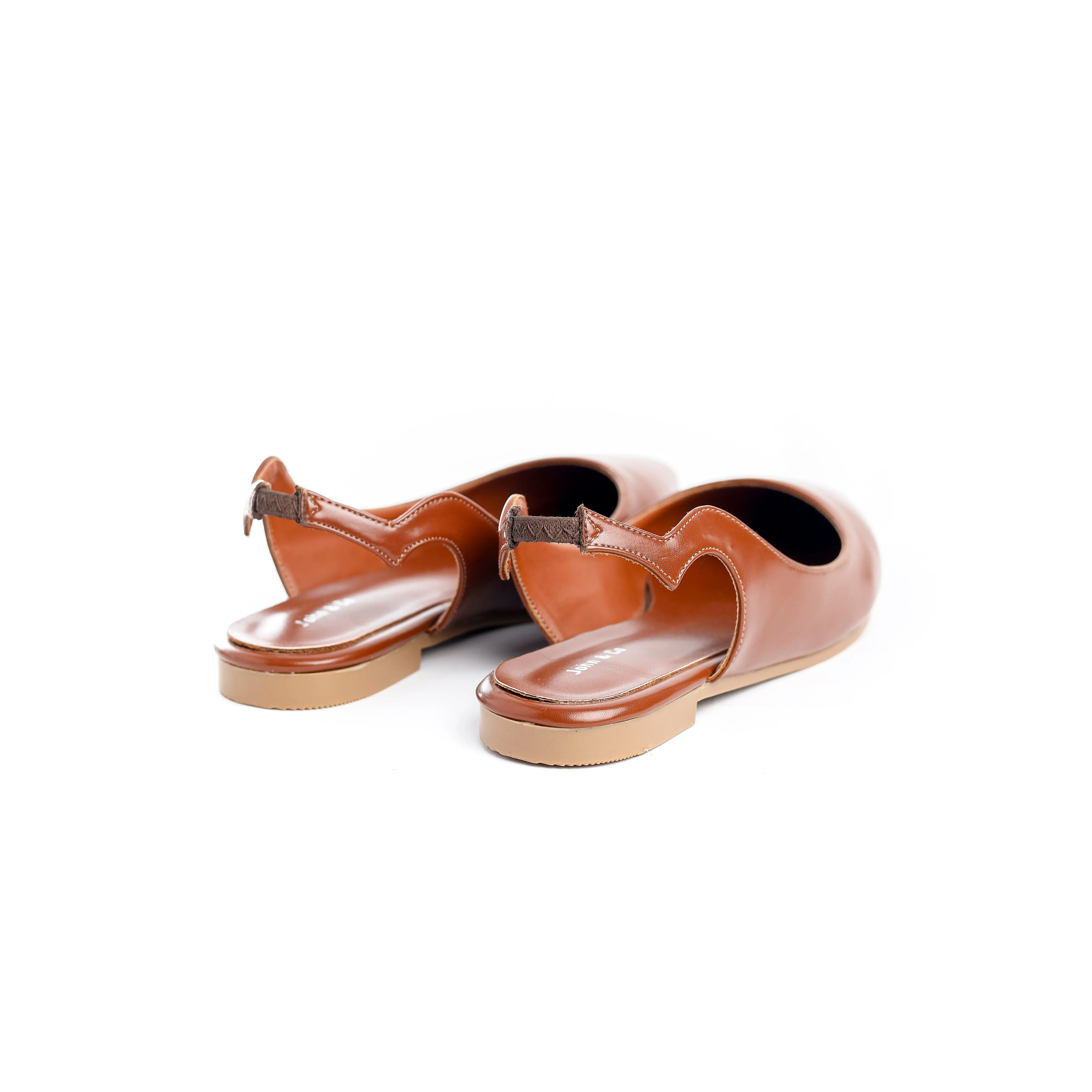 Ebony Grace Slingback Flats