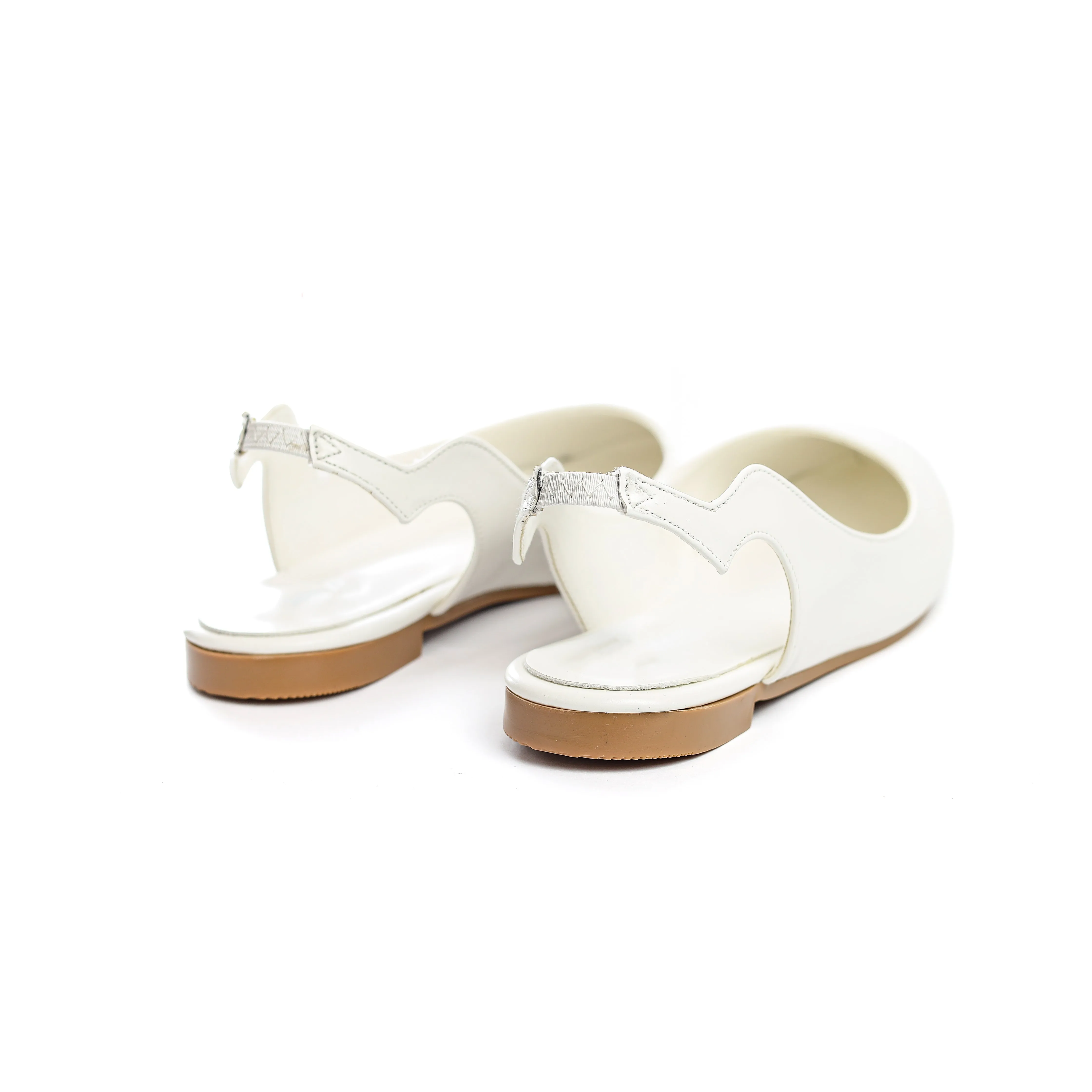 Ebony Grace Slingback Flats