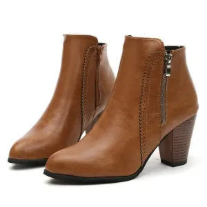 Eco Knit Heeled Boots