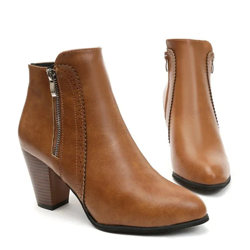 Eco Knit Heeled Boots