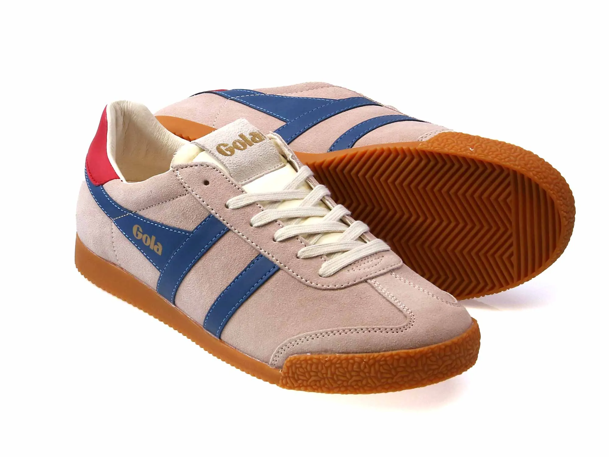 Elan Ladies Blossom Marine Suede Classic Trainers