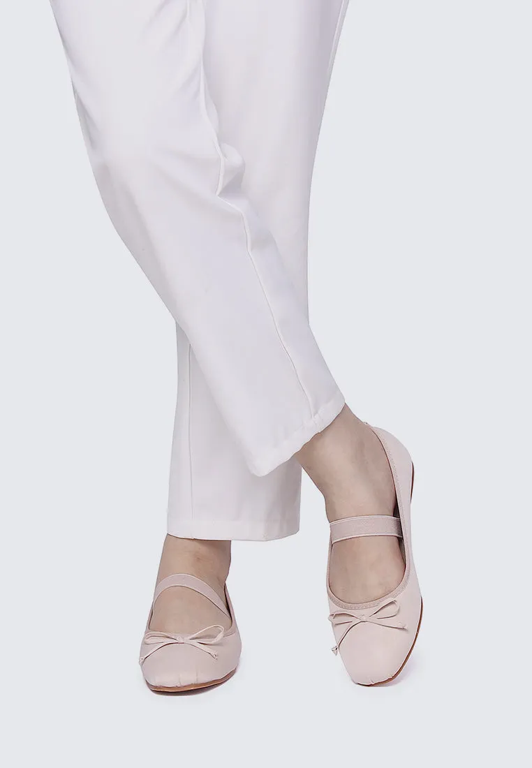 Eleanee Comfy Ballerina In Nude