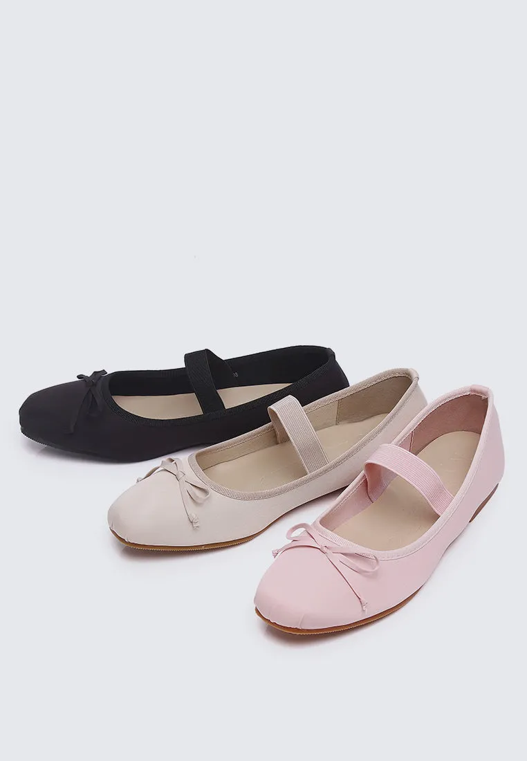 Eleanee Comfy Ballerina In Nude