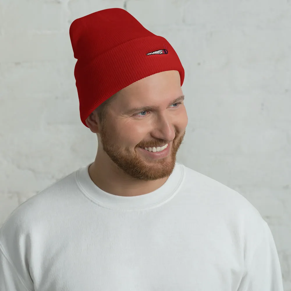 Embroidered Doobie Logo - Cuffed Beanie