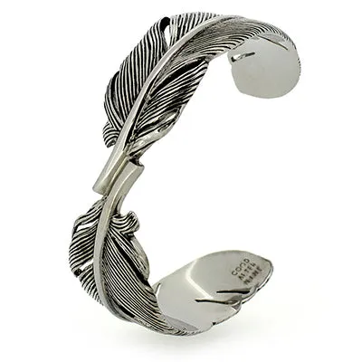 Feather Bangle Black-Black