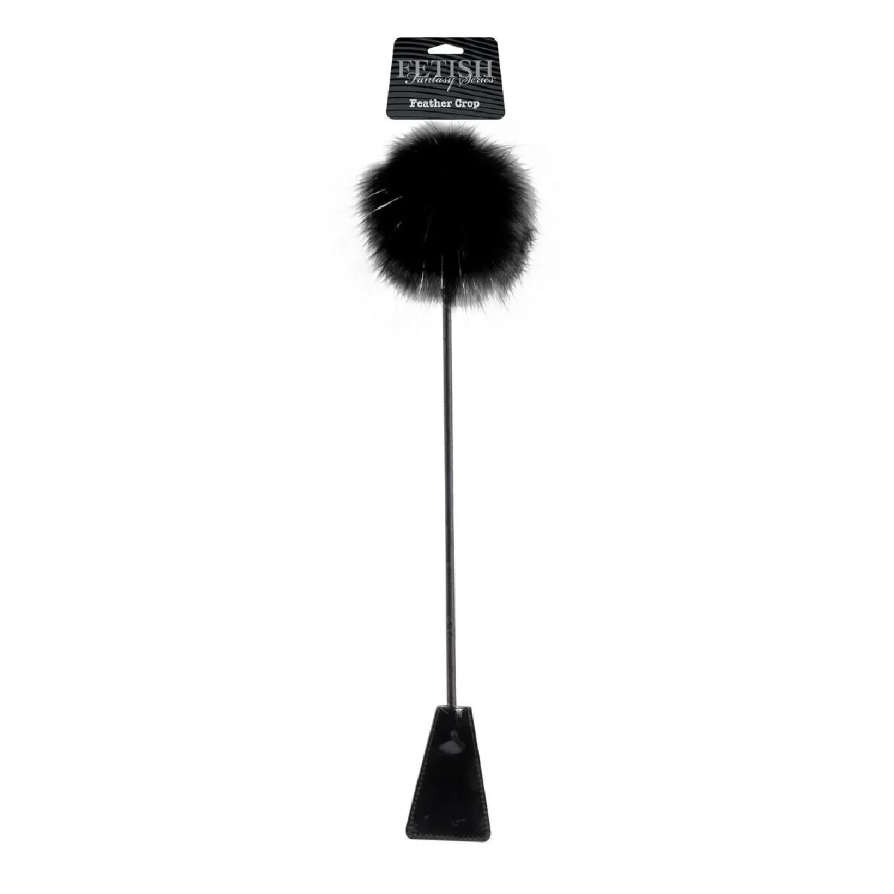 Fetish Fantasy Series Limited Edition Feather Crop Black