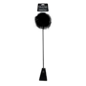 Fetish Fantasy Series Limited Edition Feather Crop Black