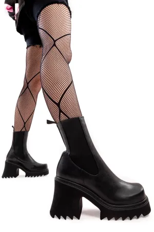 Fireflies Chunky Platform Ankle Boots