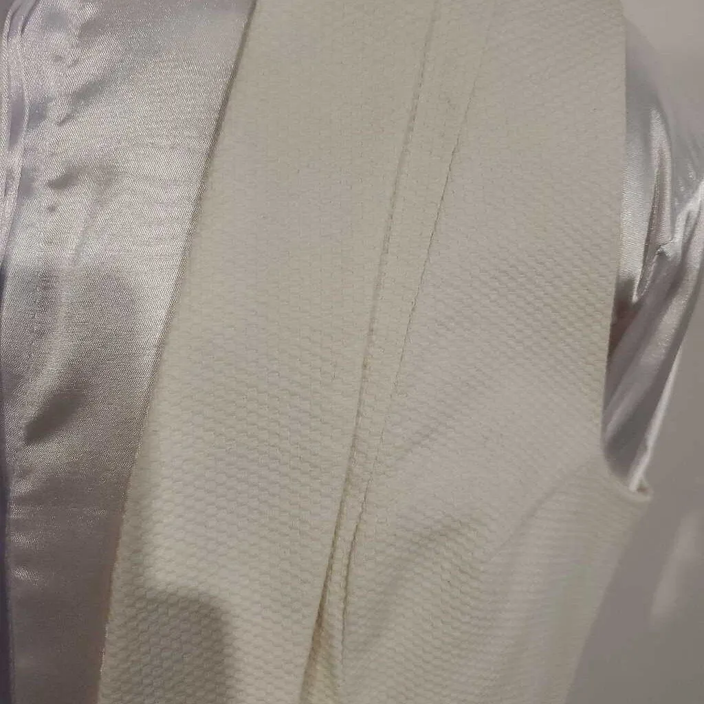 Formal Pique Vest Small Stained