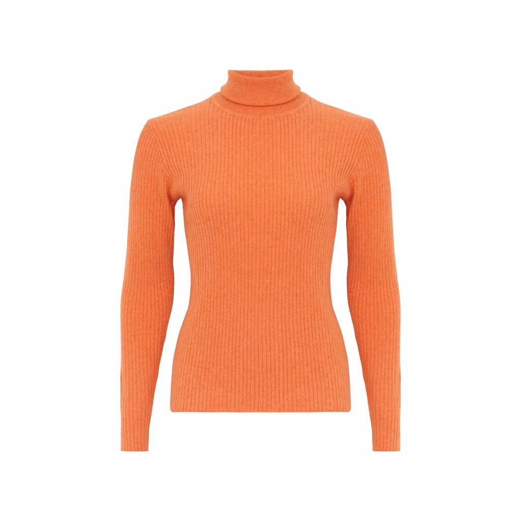 Franck Namani orange cashmere sweater Size 10UK