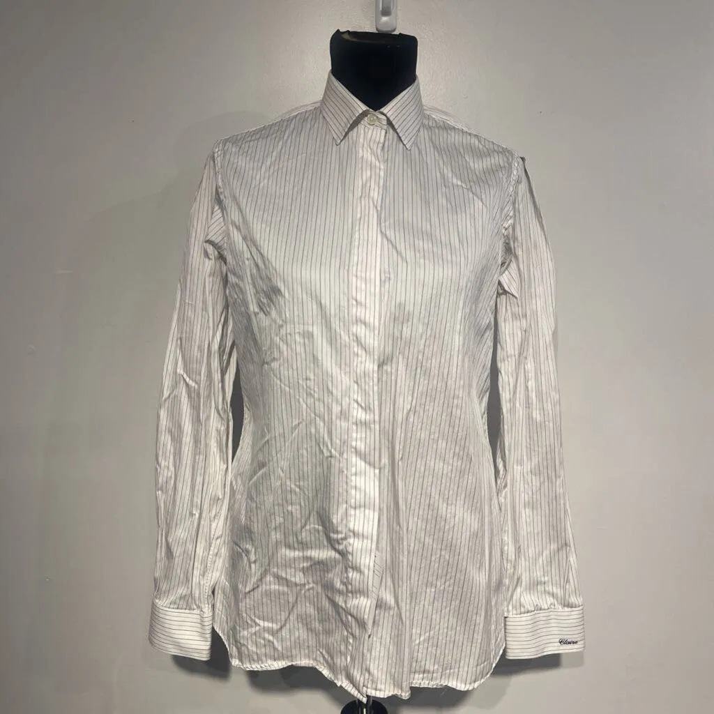 Friersons Purple Striped Shirt