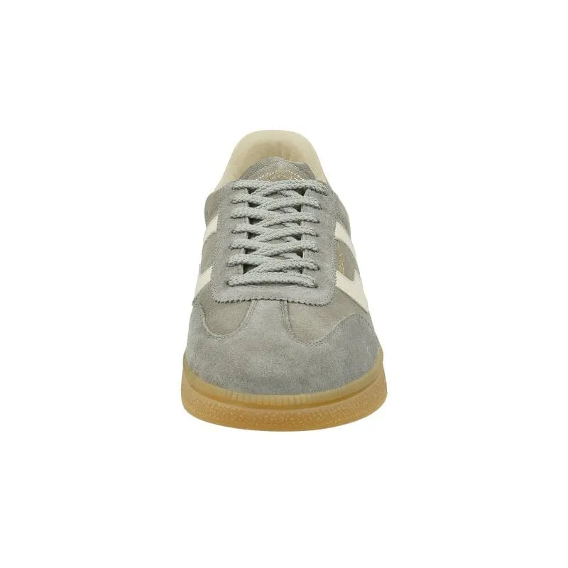 Gant Mens Leather Fashion Trainer Cuzmo Grey - 29633643