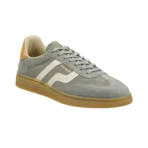 Gant Mens Leather Fashion Trainer Cuzmo Grey - 29633643