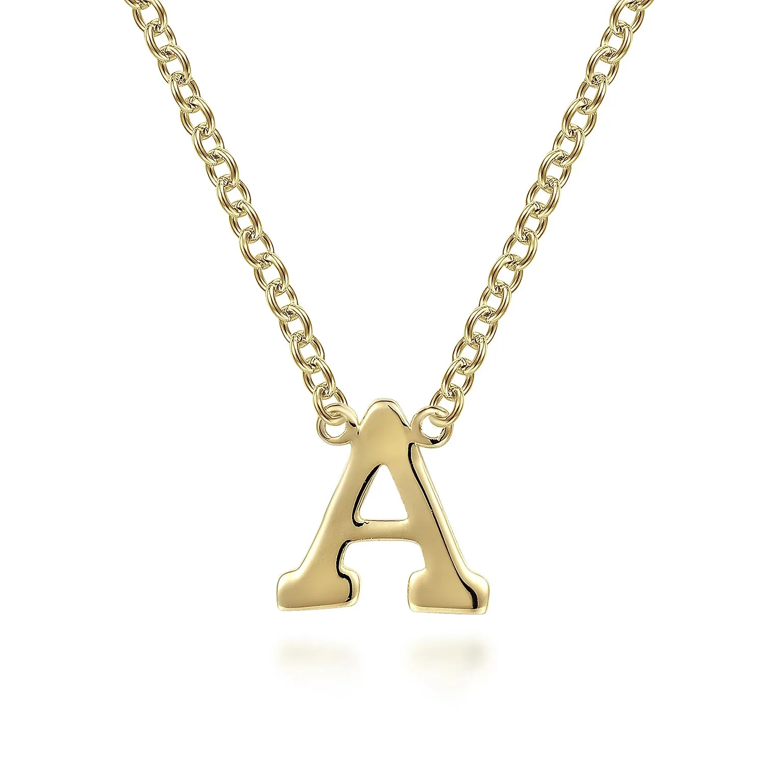 Gold Initial Necklace