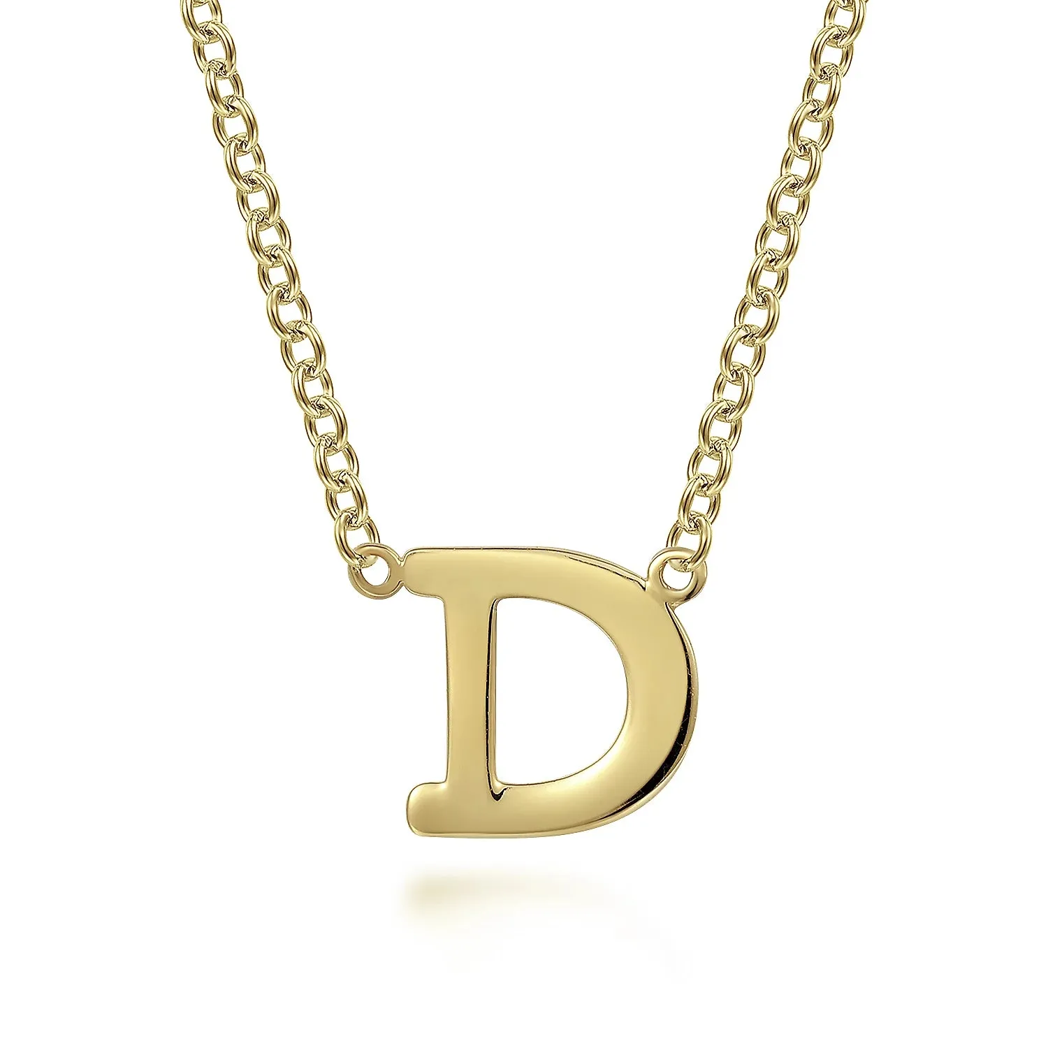 Gold Initial Necklace