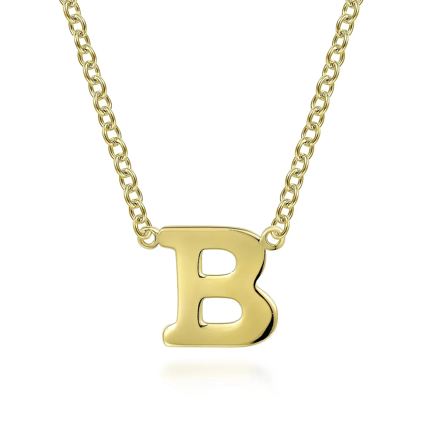 Gold Initial Necklace