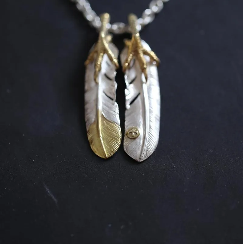 Goros Double Feather With Gold Claw Setup