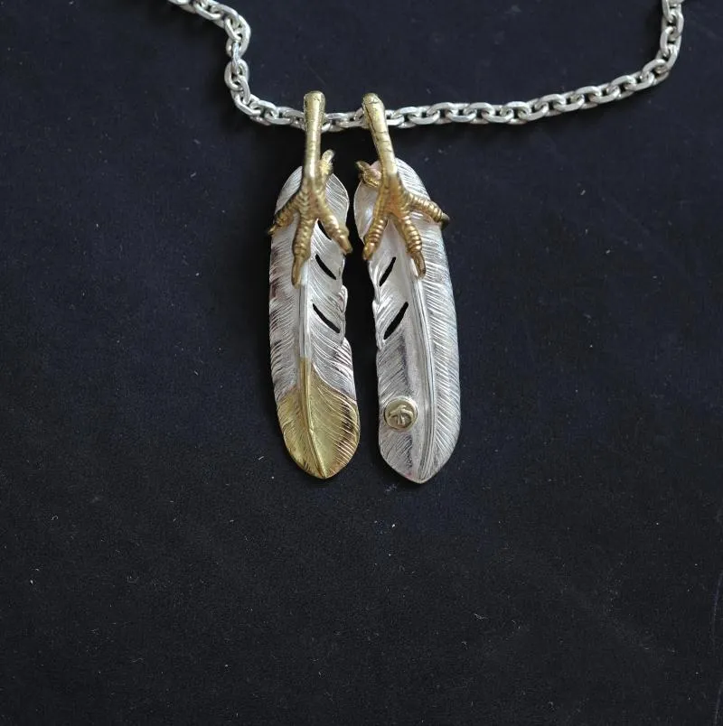 Goros Double Feather With Gold Claw Setup
