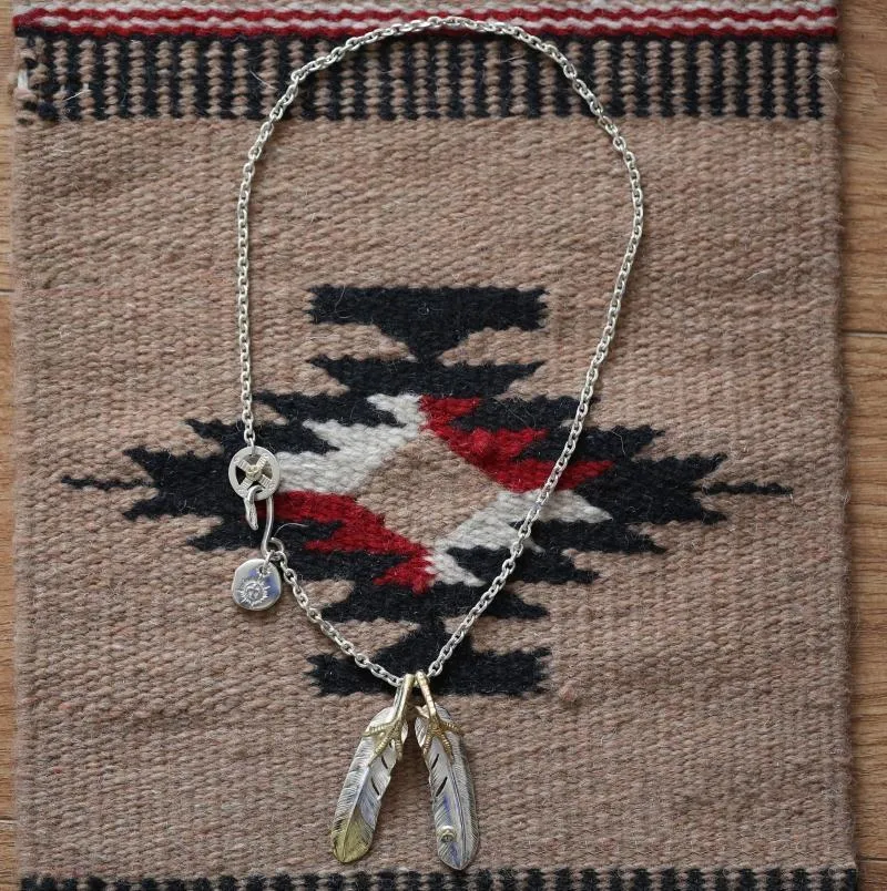 Goros Double Feather With Gold Claw Setup
