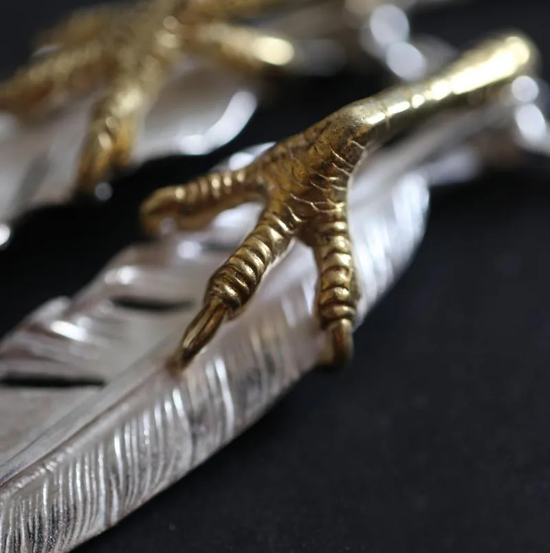 Goros Double Feather With Gold Claw Setup