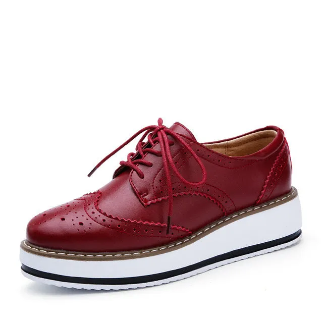 GS Dames Veterschoen | Stoere orthopedische veterschoen met dikke zool