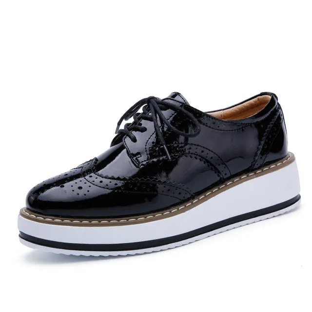 GS Dames Veterschoen | Stoere orthopedische veterschoen met dikke zool