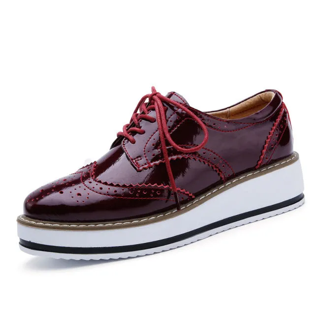 GS Dames Veterschoen | Stoere orthopedische veterschoen met dikke zool
