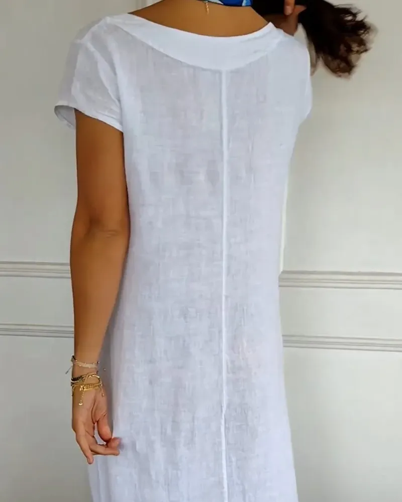 Heather | Casual Cotton Dress