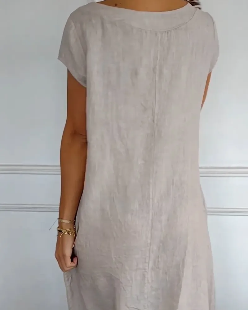 Heather | Casual Cotton Dress