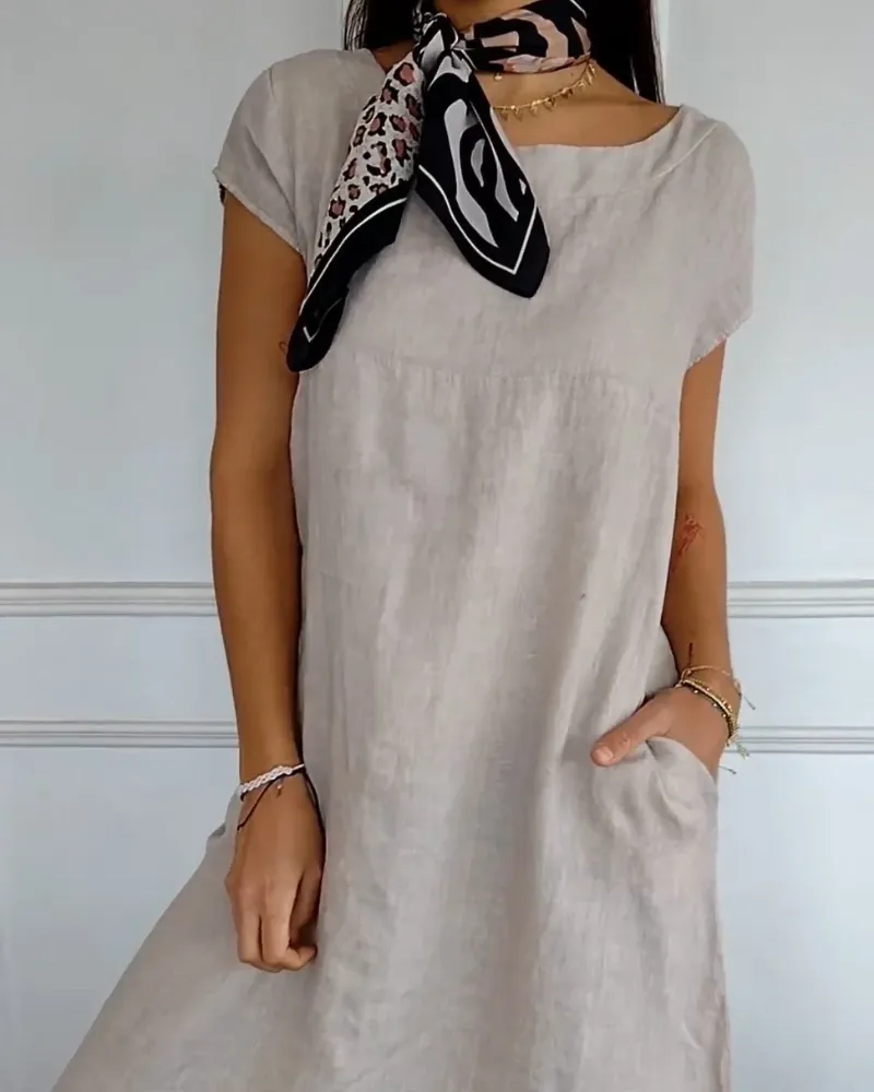 Heather | Casual Cotton Dress
