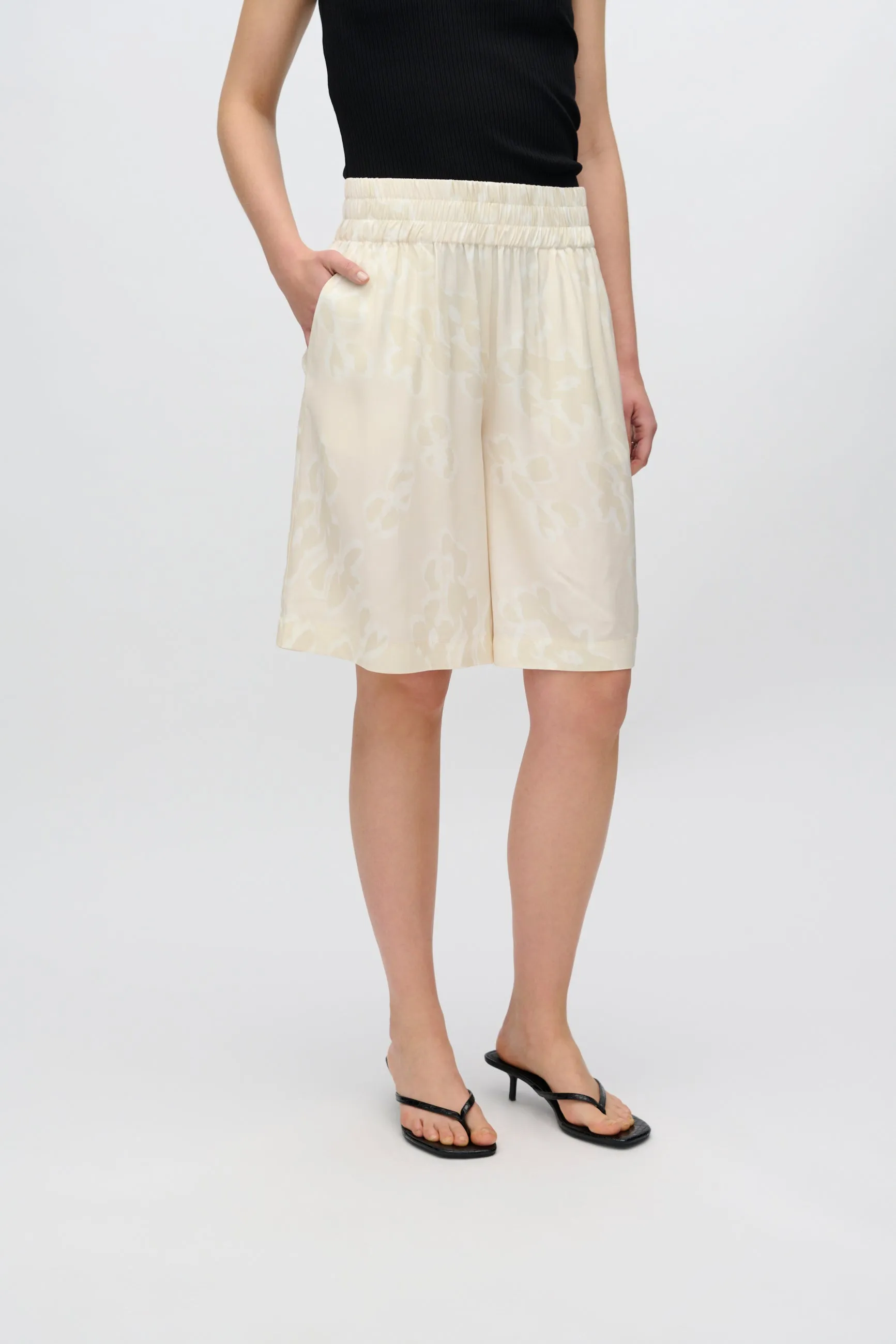 Hedda casual bermuda shorts 4270 - Butter Cream
