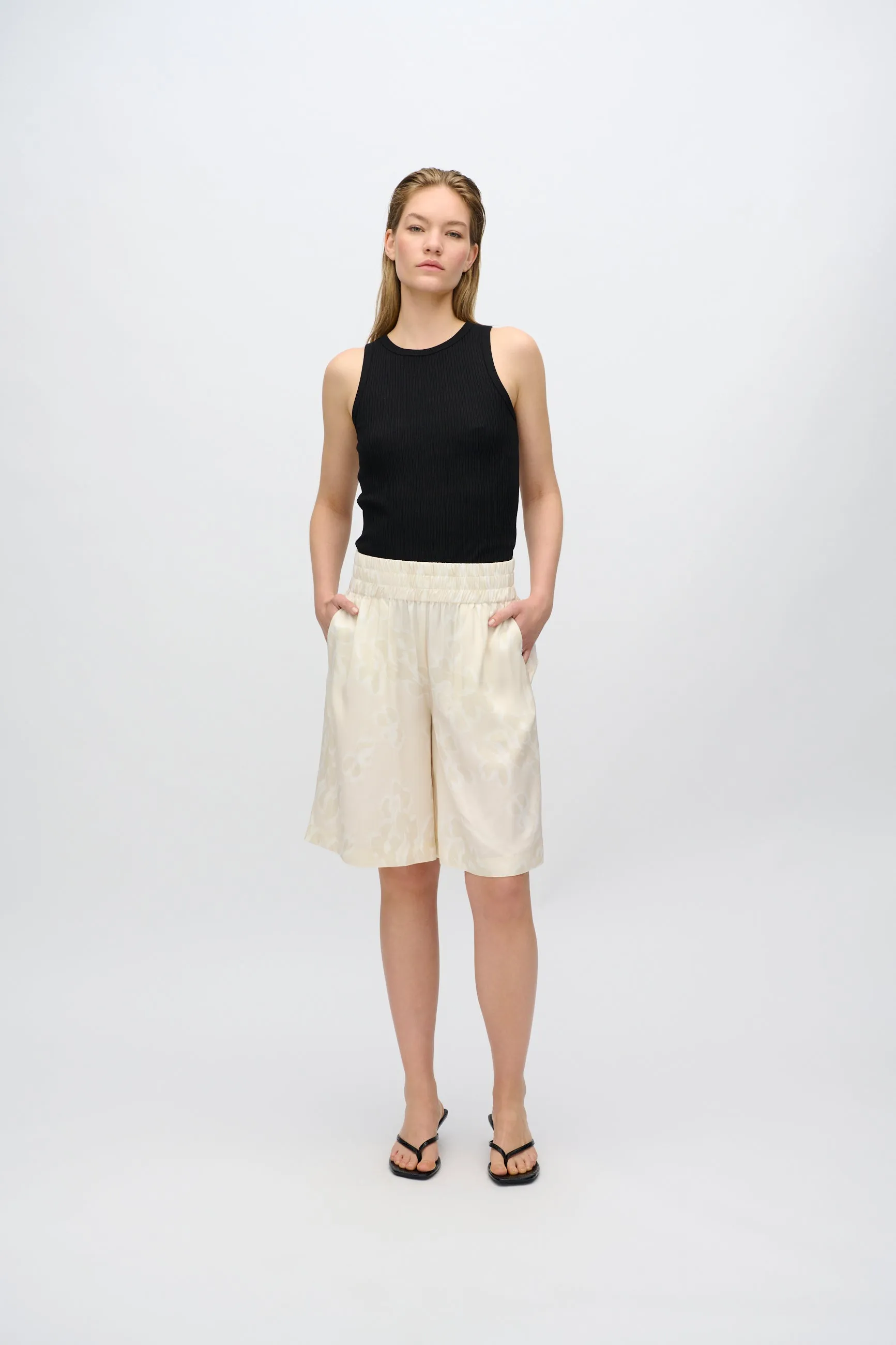Hedda casual bermuda shorts 4270 - Butter Cream
