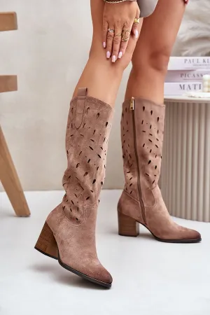 Heel boots
