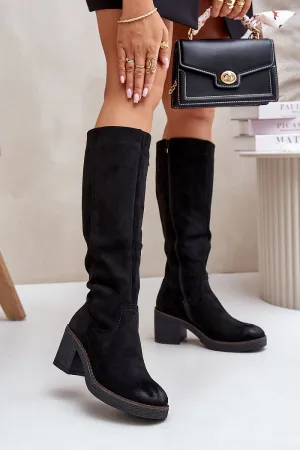 Heel boots