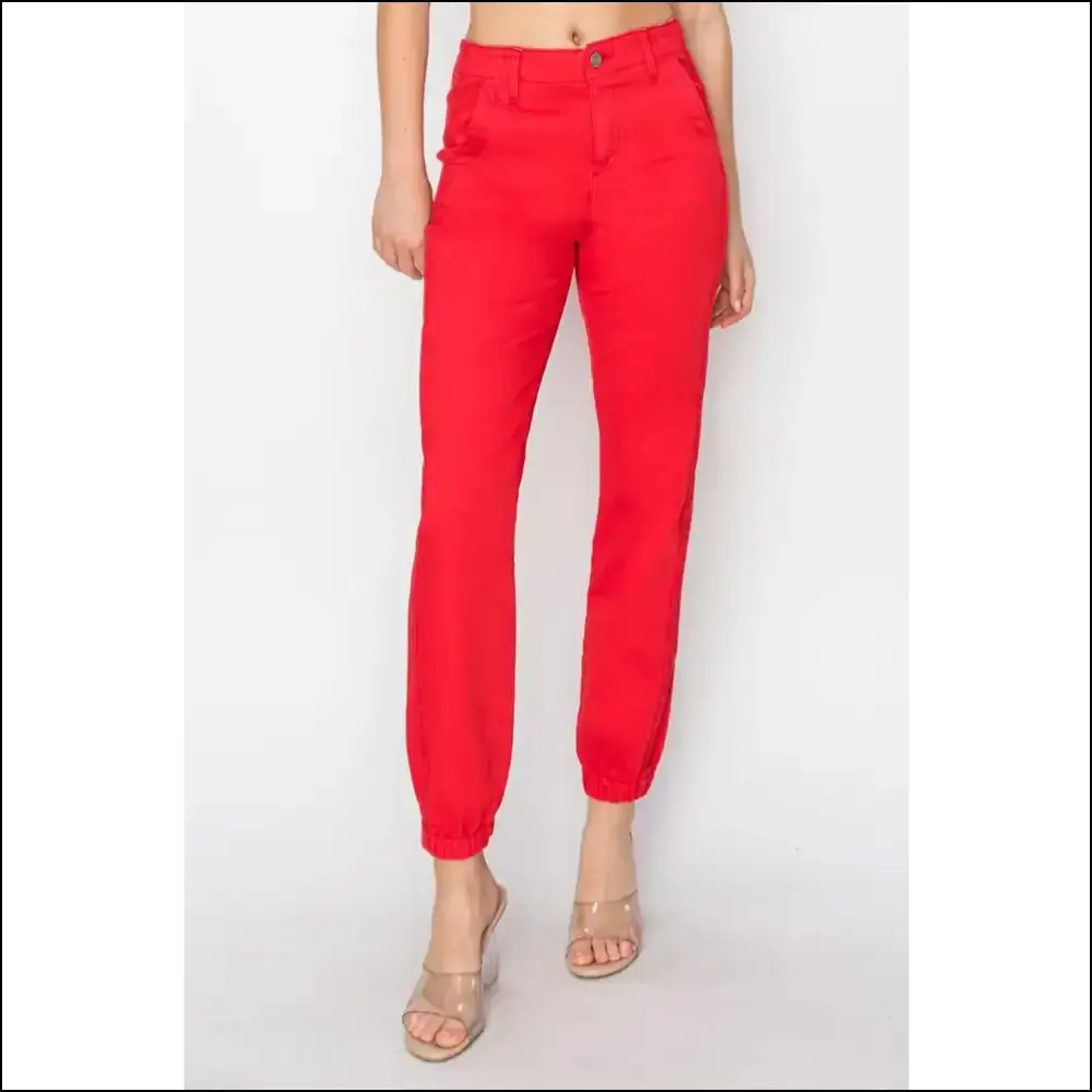 Hug your Curves and your Couch with Needful Things High Waisted Jogger Jeans!