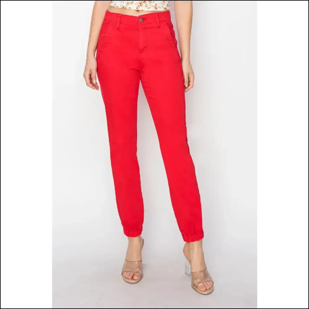 Hug your Curves and your Couch with Needful Things High Waisted Jogger Jeans!
