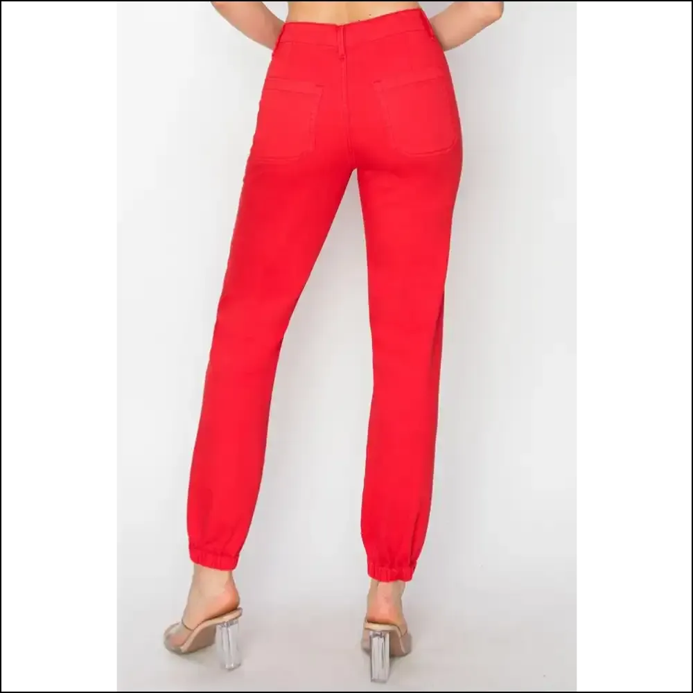 Hug your Curves and your Couch with Needful Things High Waisted Jogger Jeans!
