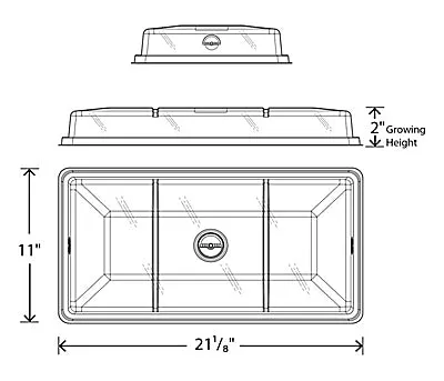 Humidity Dome - 2" Vented