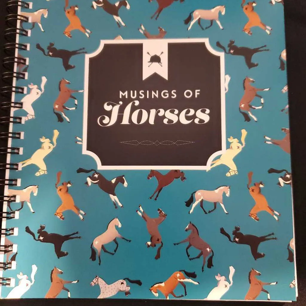 Hunt Seat Paper Spiral Notebook