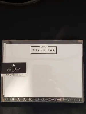 Hunt Seat Paper Thank You Notecards