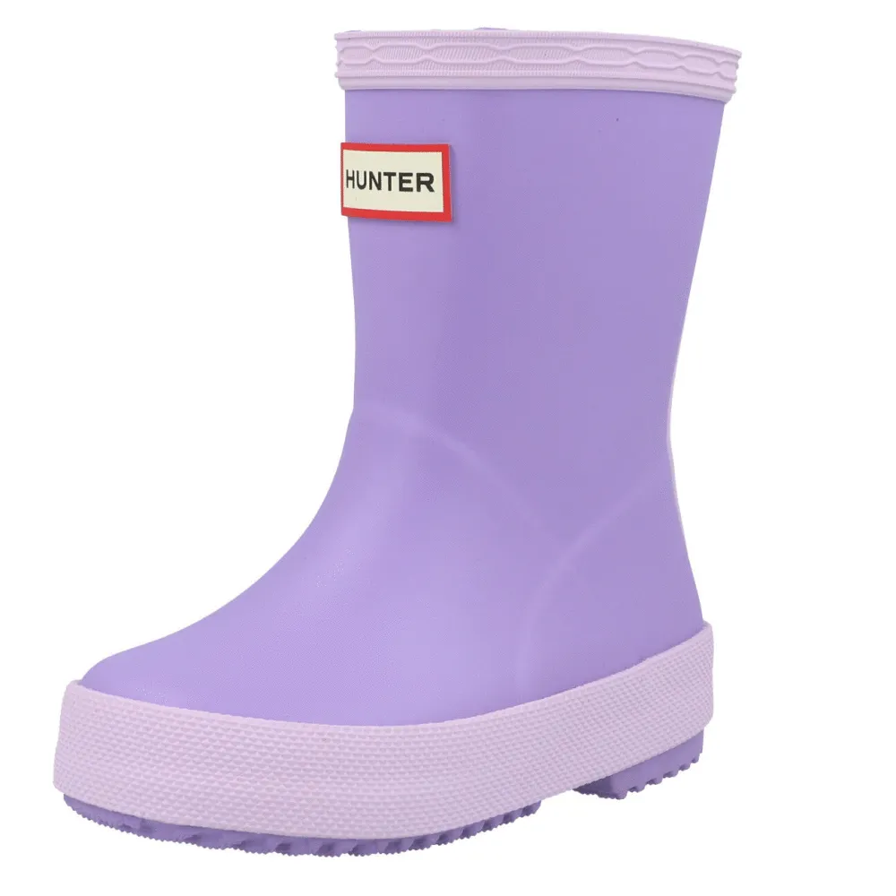 Hunter Kids First Classic Lavender Waterproof Boots